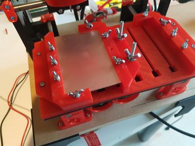 T-track table for Cyclone PCB Mill