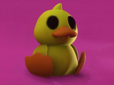 Cute Duck Figure