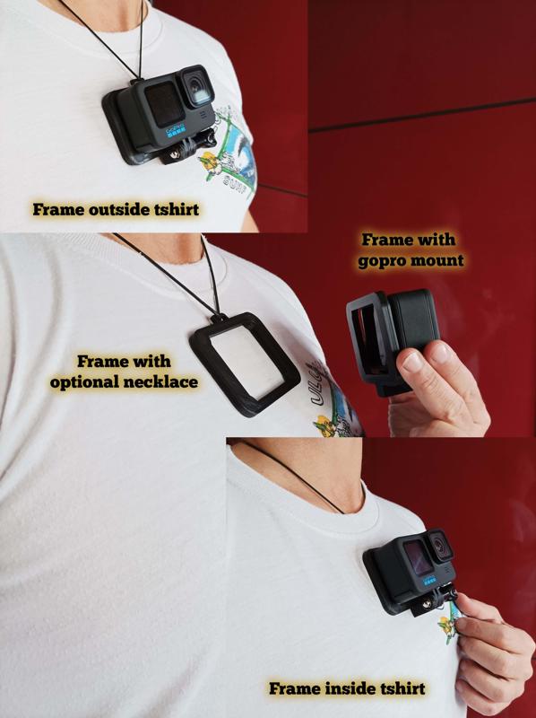 Gopro Magnetic Mount (for any action cam)