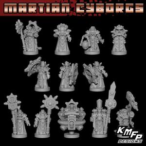 Martian Cyborg Auxilary Command (6-8mm)