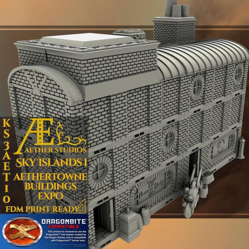 KS3AET10 – Aethertowne Buildings Expo