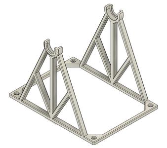 Economic Roller Spool Holder