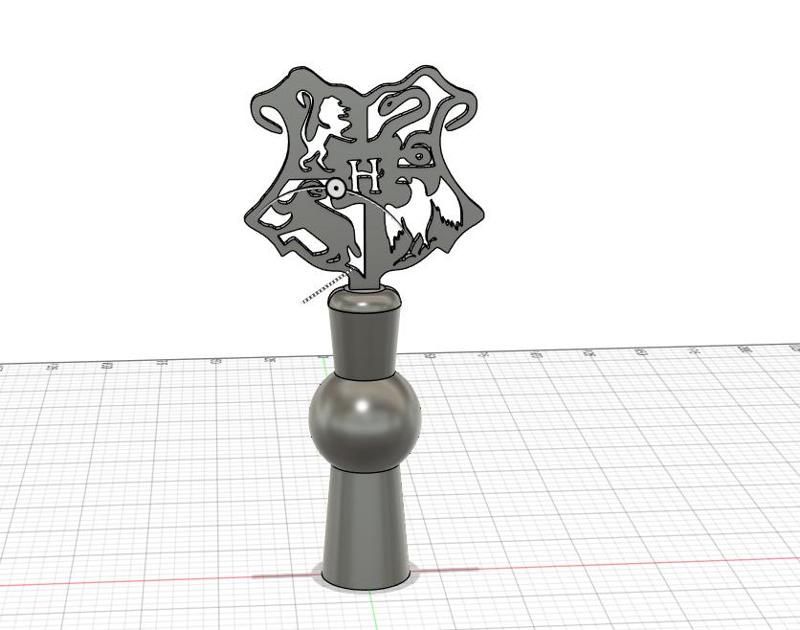 Hogwarts Christmas Tree Topper