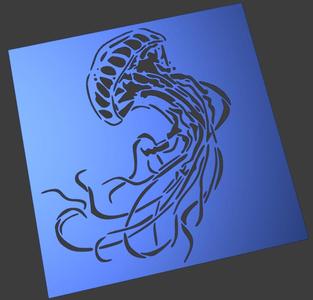 meduse stencil