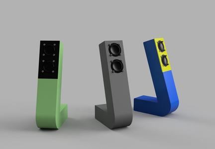 Audio Stix TL Loudspeaker (Hexibase Remix)