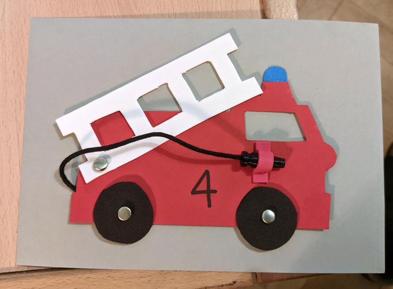 Fire Nozzle for Birthday Invitation