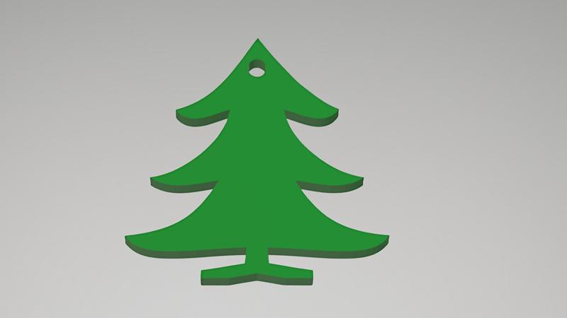 Tree Keychain