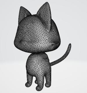 Funny cat with legs like chair