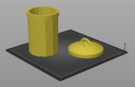 Trash can piggy bank