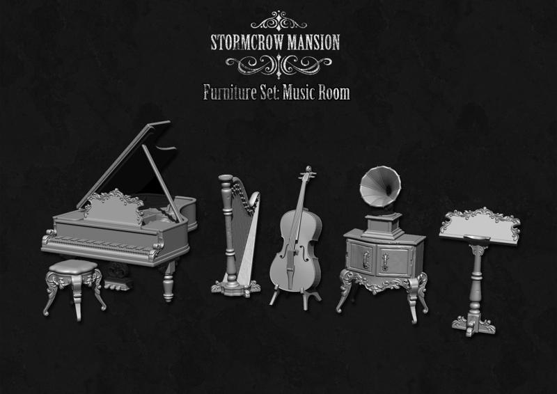 Music Room Instruments Set