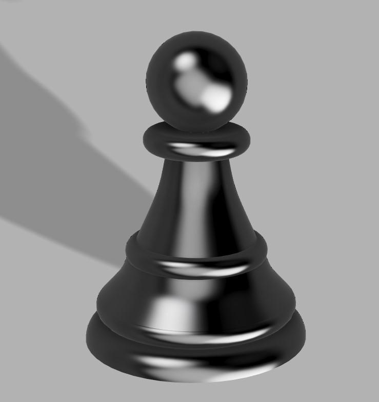 Figurka pěšec - Pawn figurine