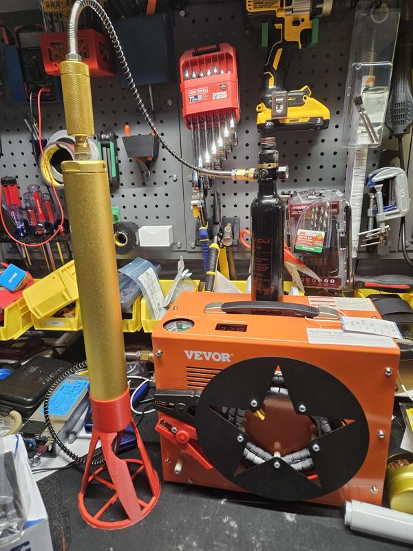 Molecular Sieve Stand - PCP Tuxing HPA Compressor stand for Vevor/Yong Heng