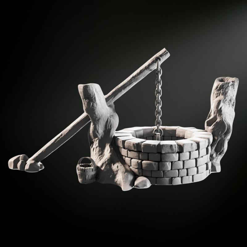 Medieval Fantasy Well