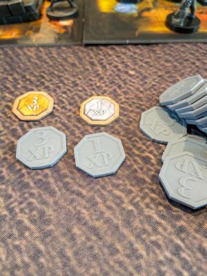 Bardsung 3D XP Tokens