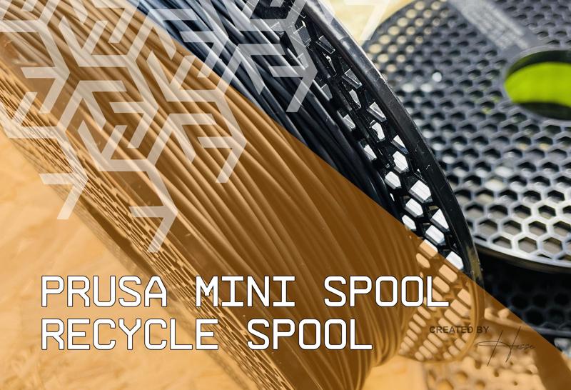 Prusa MINI spool - recycle spool