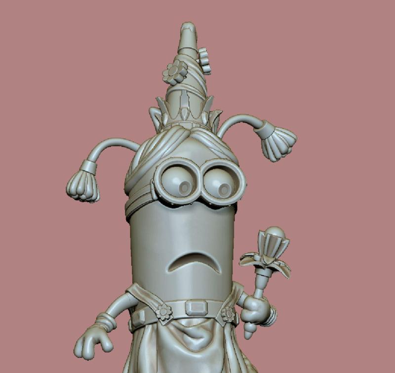 Minion Chess Piece,.... The Queeny!!!  FREE!!  FREE!!!