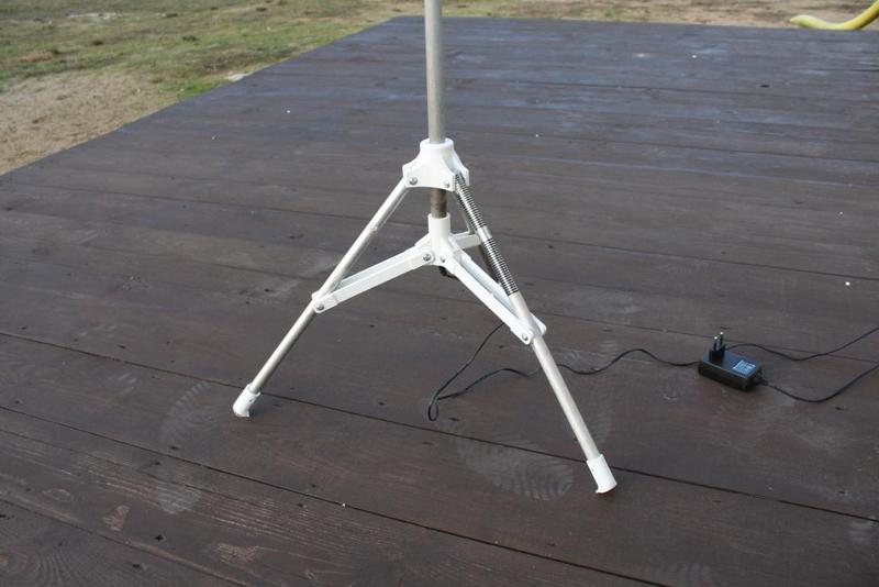 Tripod for halogen