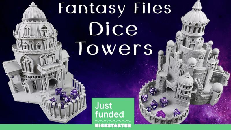 Fantasy Files Dice Towers