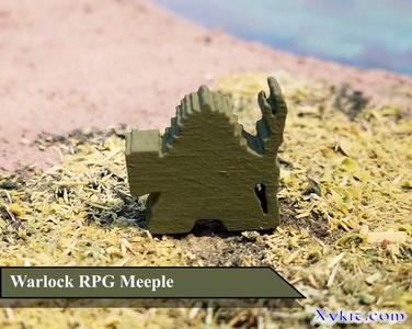 Warlock Meeple - RPG - DnD