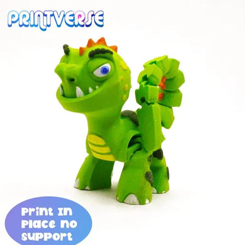 Flexy Print In Place Cute Dinosaur