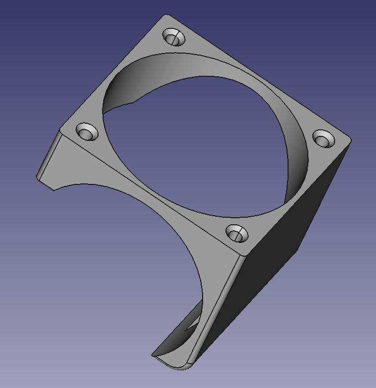 540 Motor Fan mount 40mm