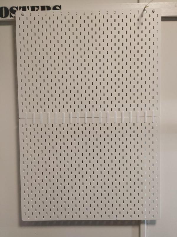 IKEA Skadis Peg board snap fit connector (V2 Updated)