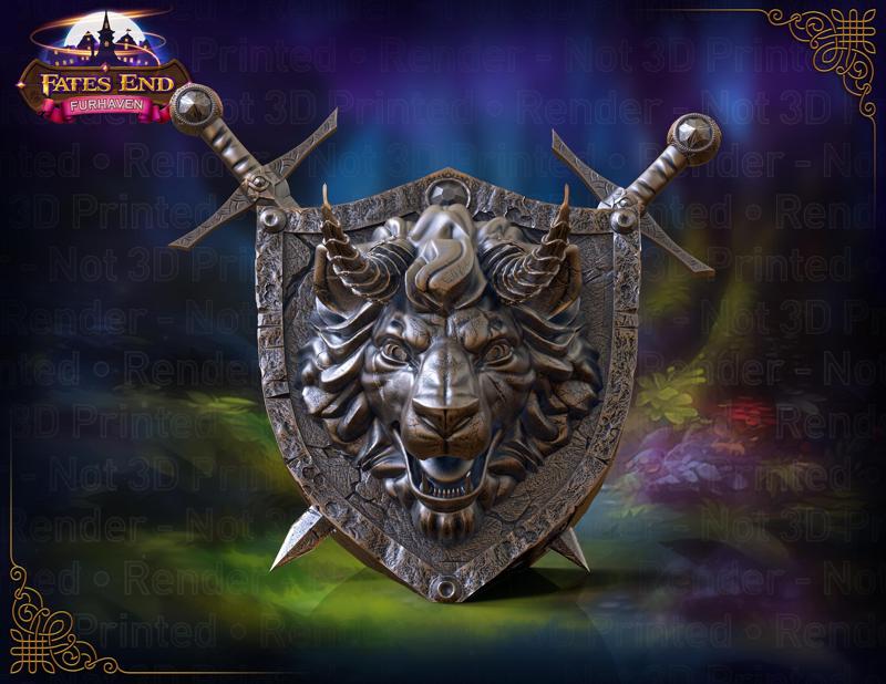 Fighter's Shield Dice Tower - SUPPORT FREE!