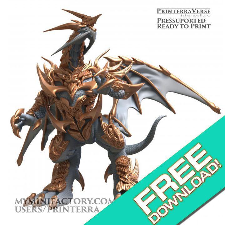 FREE MODEL Emperor Dragon Kazuta