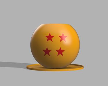 Dragon ball (Four Star) PlantPlot || Dragon Sphere (Four Star) Pot