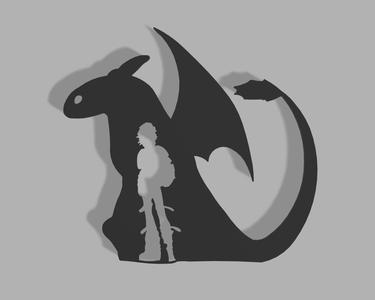 Toothless Wall Art Figure 3