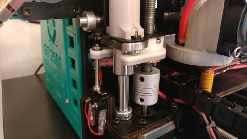 Geeetech i3 Pro W Z axis wobble fix with homing