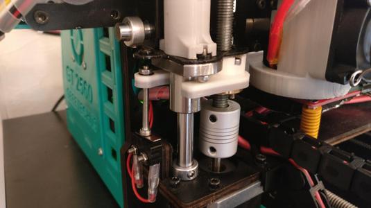 Geeetech i3 Pro W Z axis wobble fix with homing