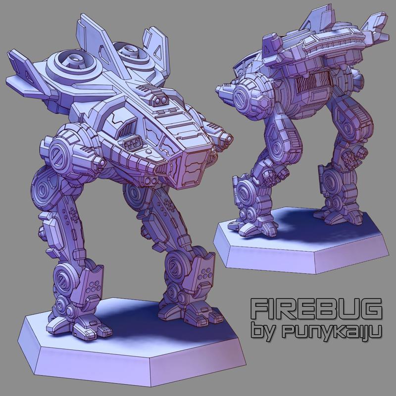 Firebug (Pose1) - by PunyKaiju