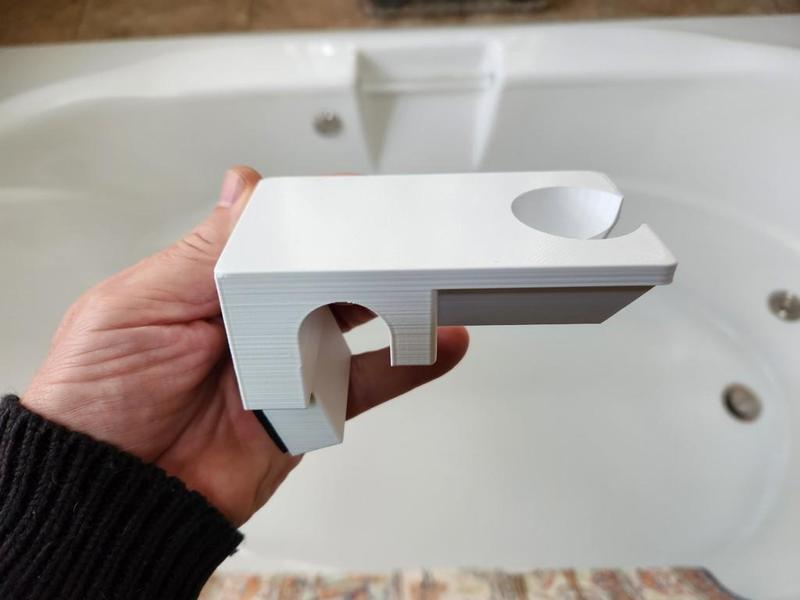 Wine Glass Holder for Bathtub