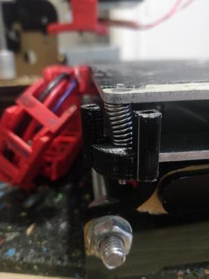 Bed support, with thiner exterial diameter