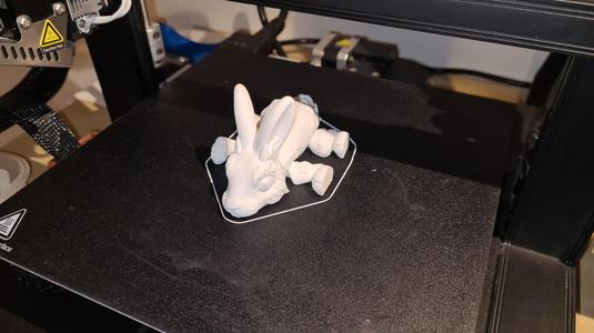 Articulated cute rabit