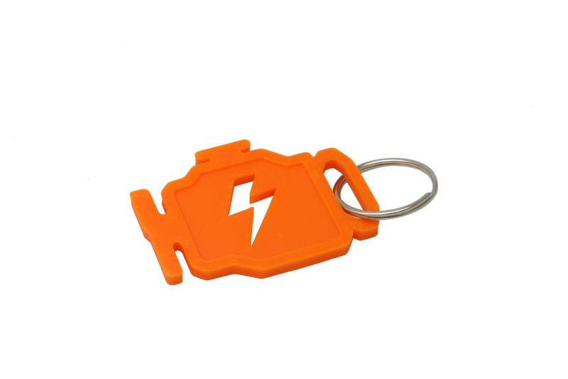 Check engine keychain