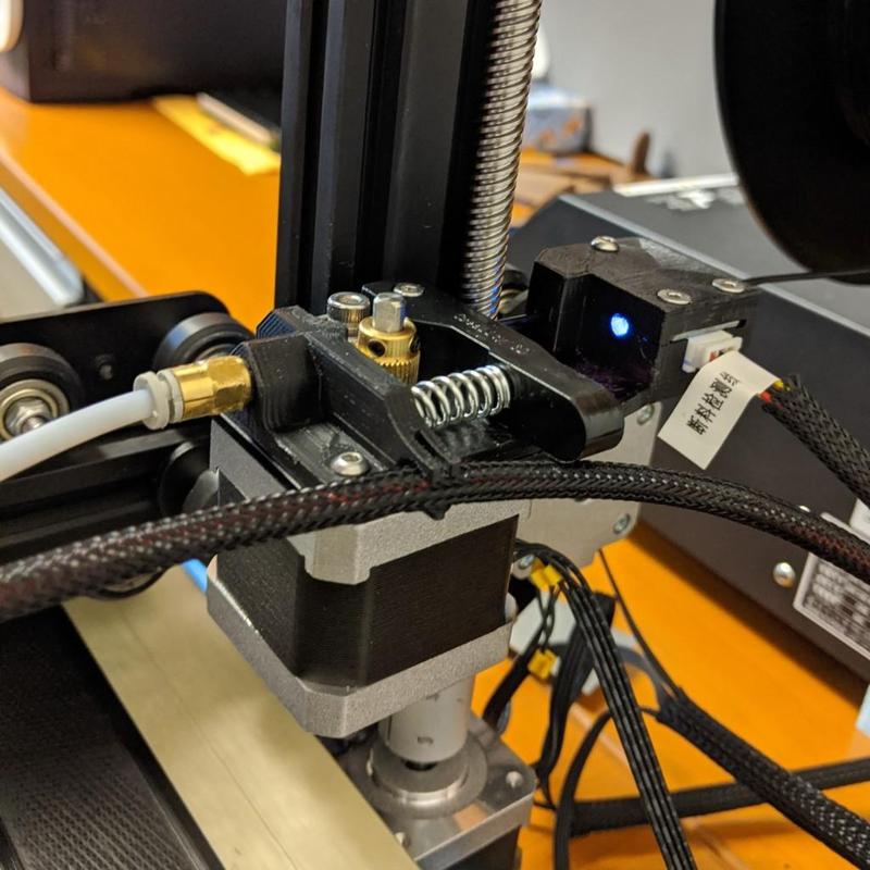 Extruder Cap + Filiment detection for CR10