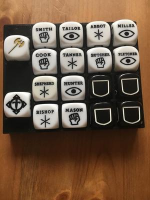 Escape the Dark Castle dice organizer