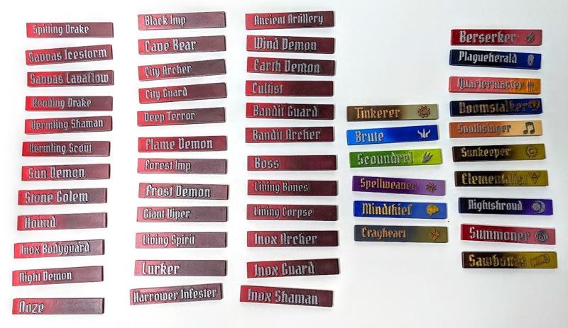 Gloomhaven Initiative Tracker Bars