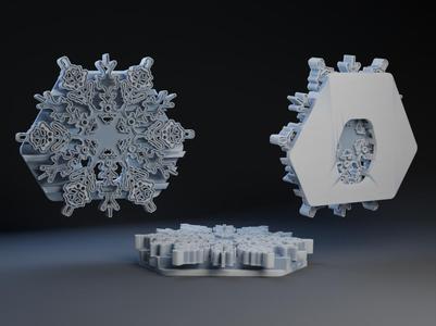 Snowflake Atmos Cooler Badge