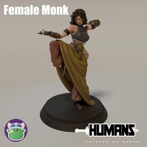 Female Human Monk