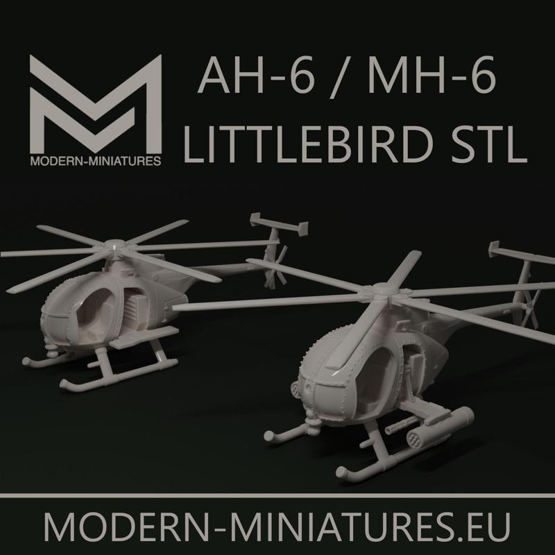 AH-6 & MH-6 Littlebird modular helicopter