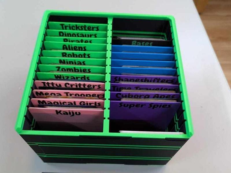 Expansion Dividers for Smash up Card Box