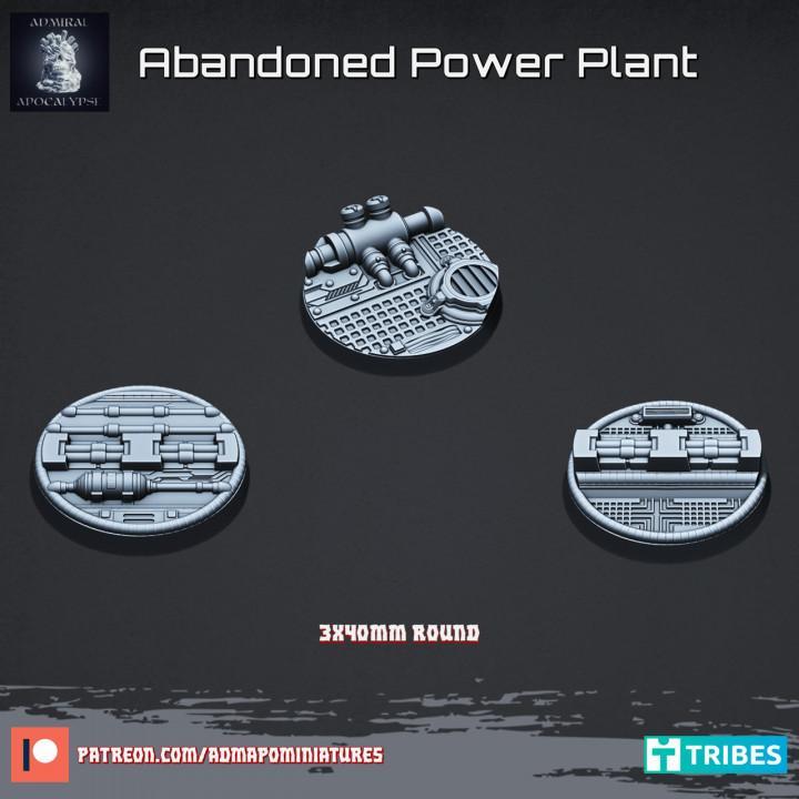 Abandoned Power Plant 3*40mm Set