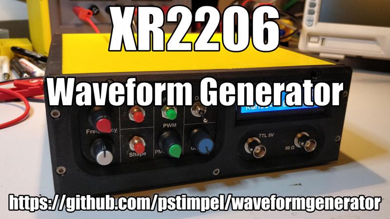 XR2206 Waveform Generator