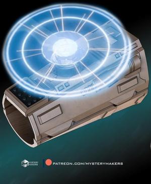 Holoprojector Vambrace with accessories MMV_02