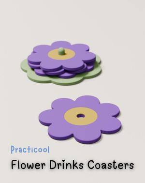 Flower Drinks Coaster Set