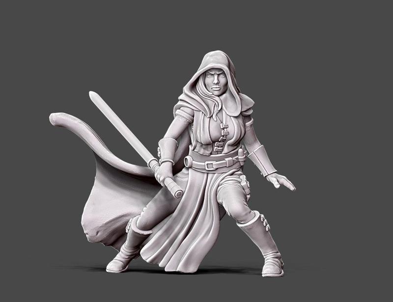 Dark Adept - 35 mm scale