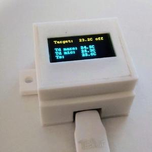 Oled case D1 mini esp8266 tasmota